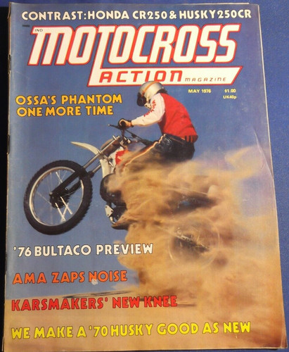 Motocross action magazine - action, magazine-may